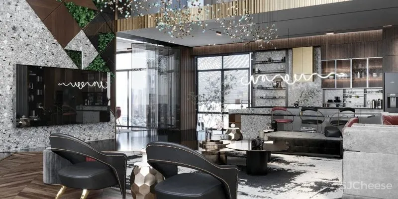 法式现代豪宅，无可挑剔的工艺！