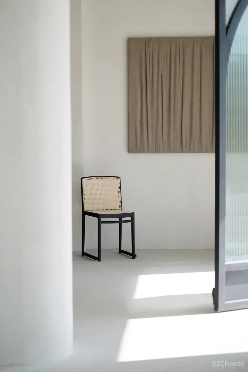 也间设计 × 摄影空间:空间中的白月光