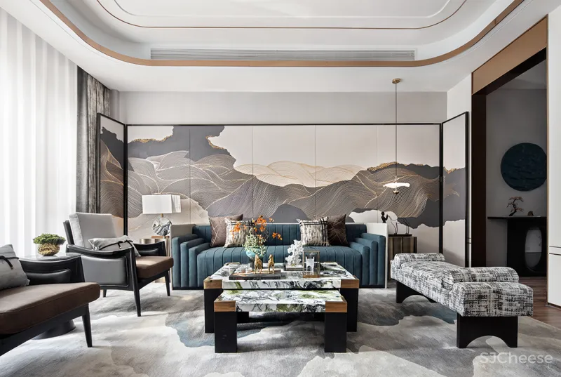 550㎡新中式别墅,寻一方诗意栖居!