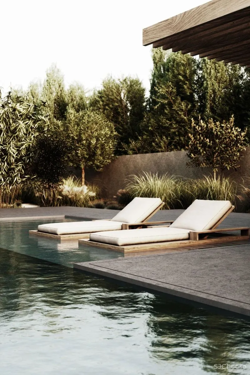 大地色极简别墅，不一样的格调