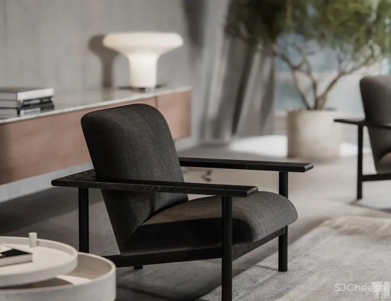 素雅现代的海滨别墅,通透