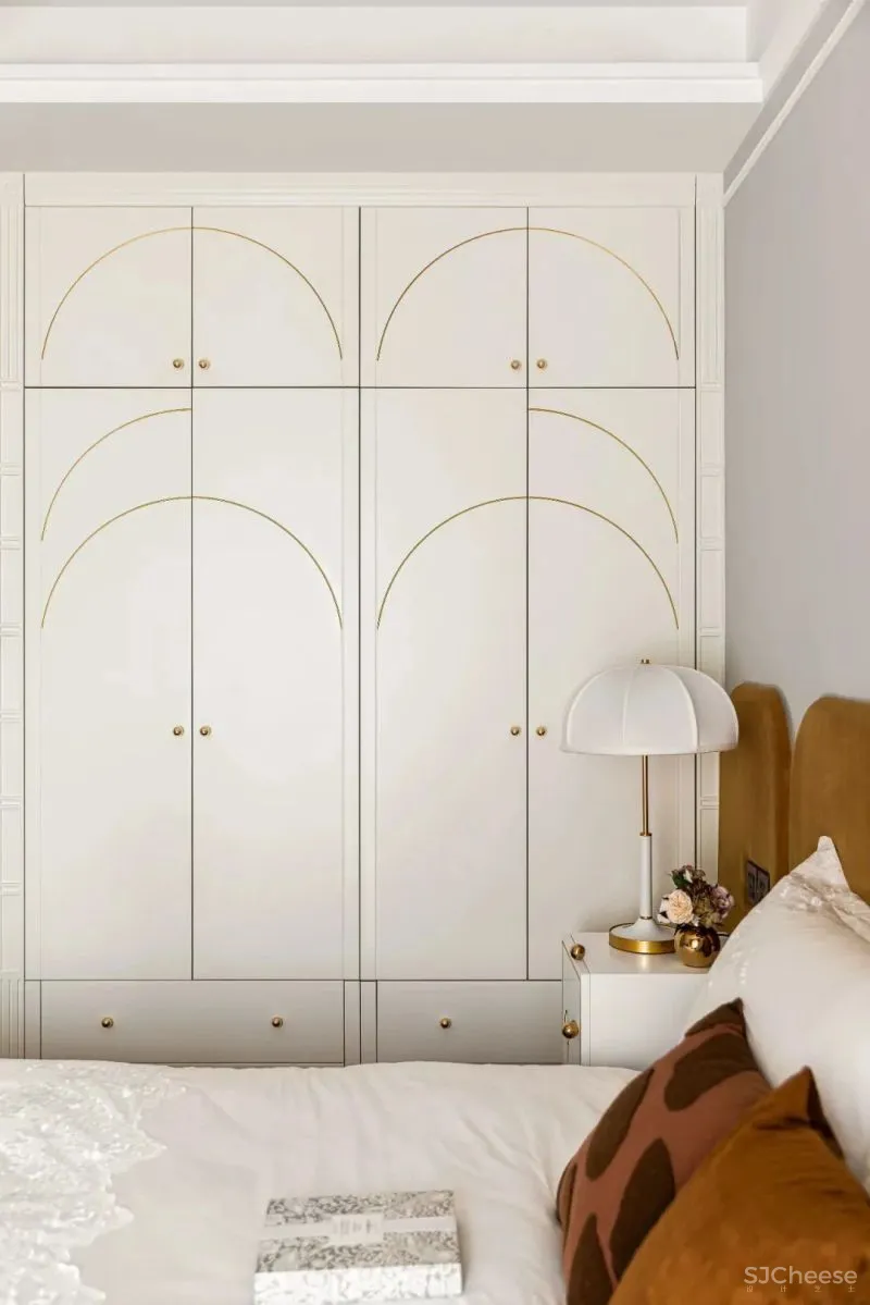 90㎡复古混搭浪漫精致室内设计