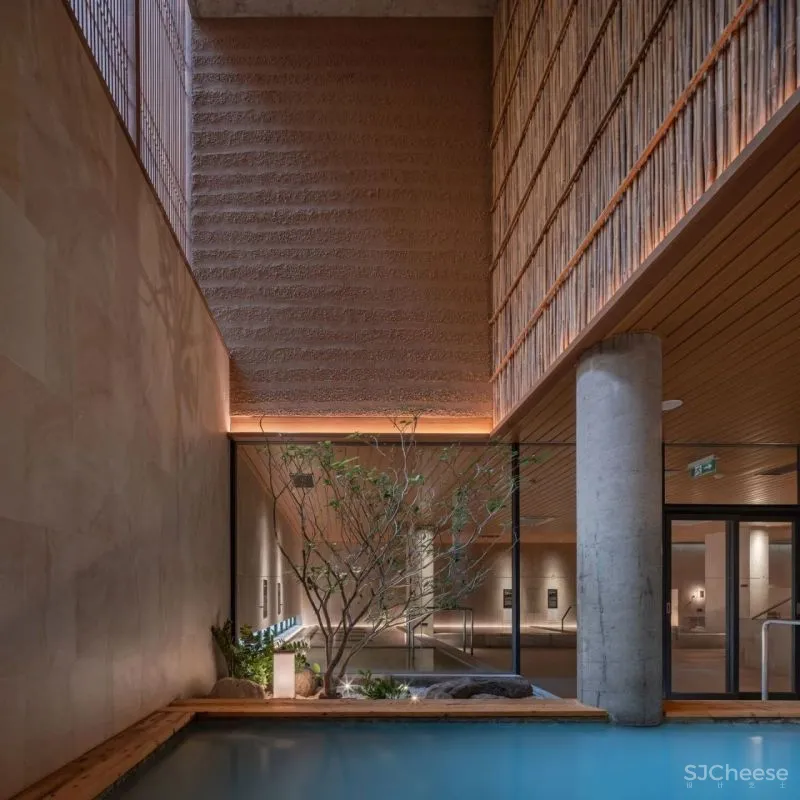 曼谷极简主义的日本美学设计闹市温泉