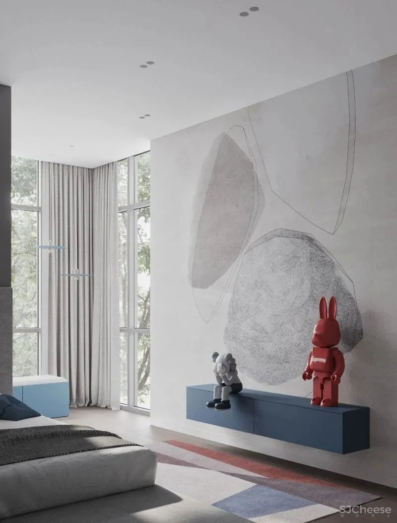 线条优雅，色彩柔和，很治愈！