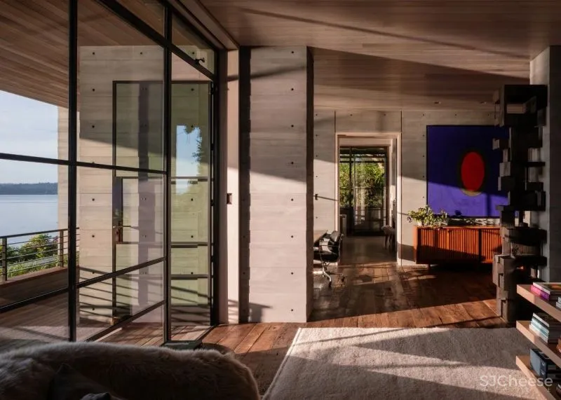 Scott Mitchell Studio-裸露混凝土超级豪宅设计•奢华与克制的完美平衡!