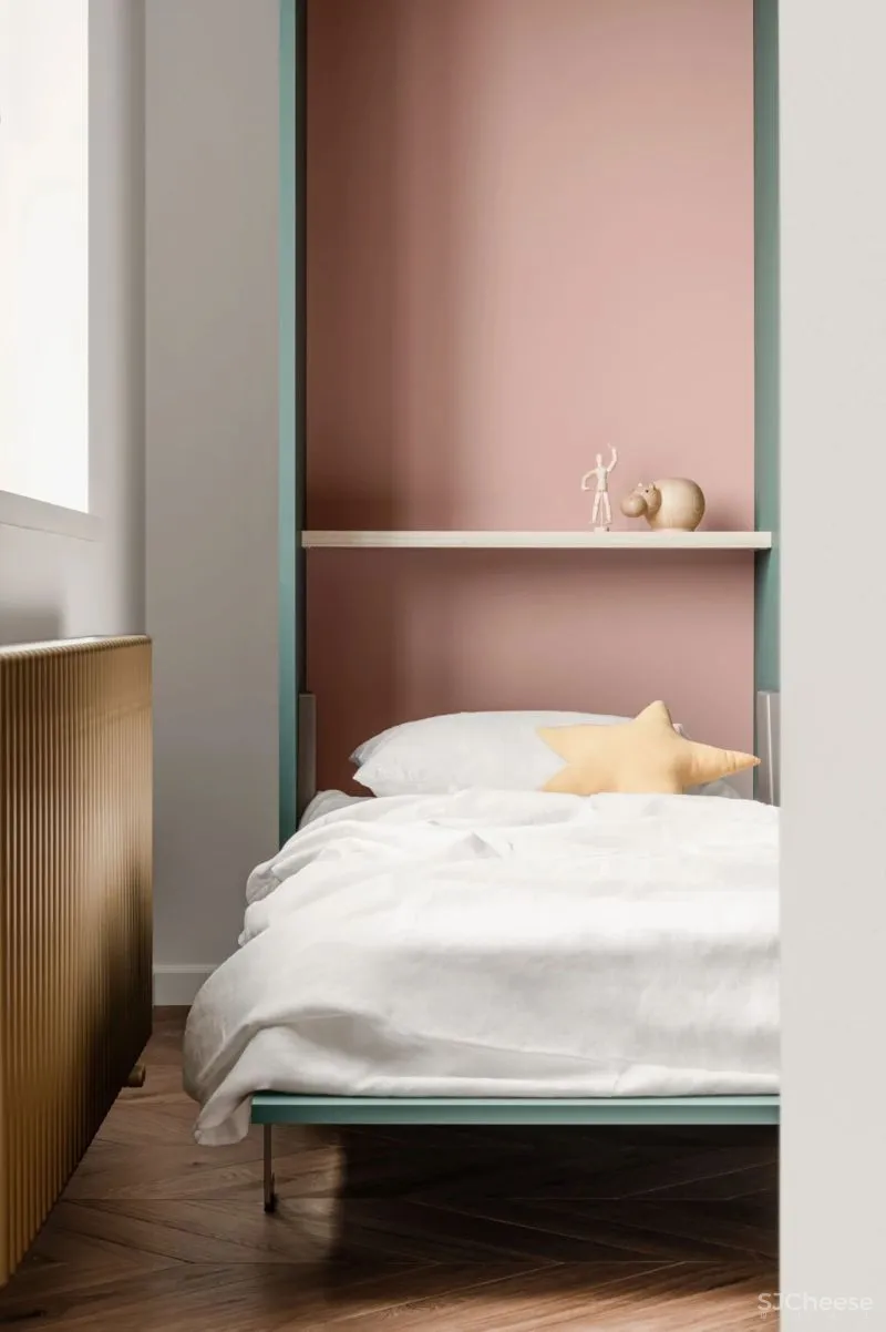 一间62平米的公寓,却有着餐厅般的梦幻美丽,你以为的新鲜感,却是它的日常