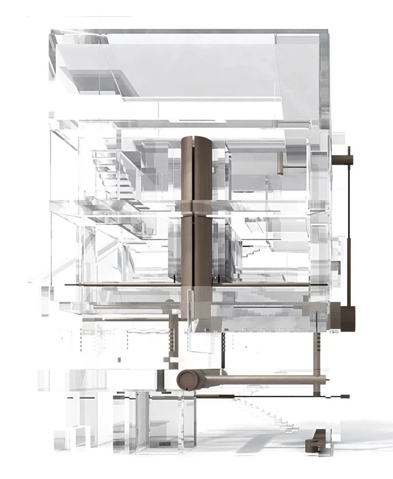 中古榫卯与现代空间的结合