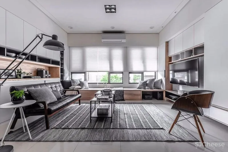 木色 灰色 黑色，太有品味了！