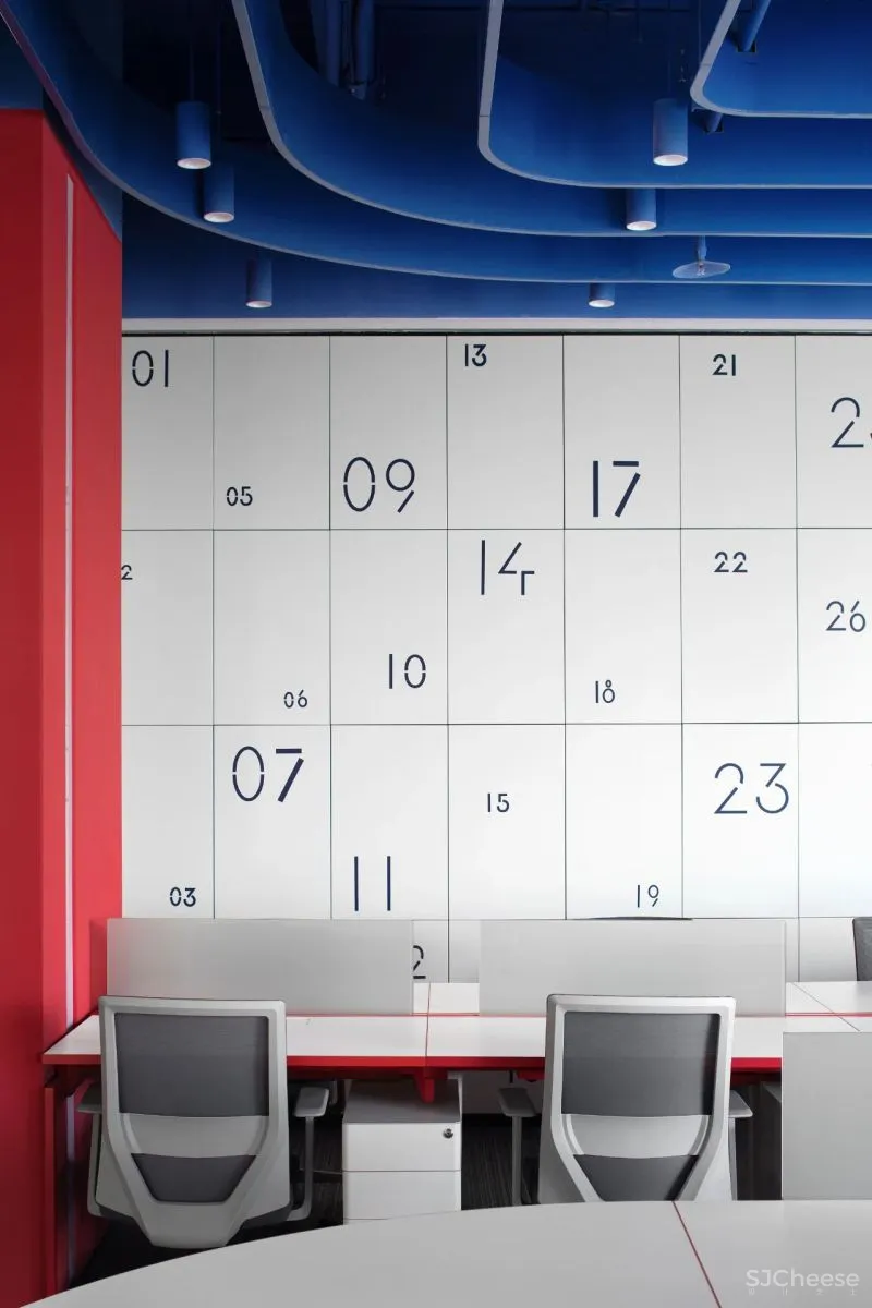 知白设计 × 智见未来办公空间:趣味分割