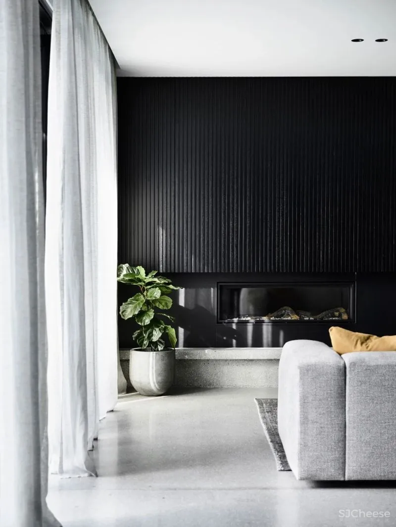 黑与白,宁静简约之居