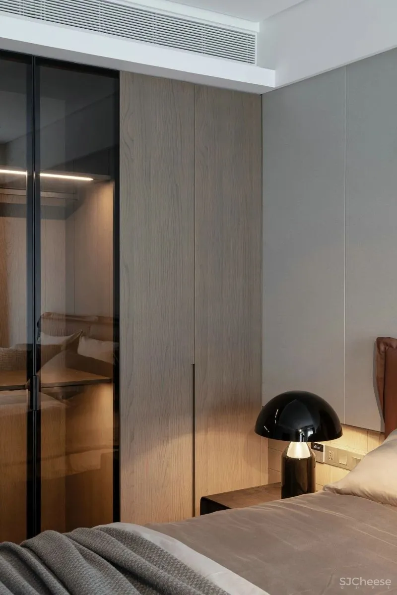 180㎡简约大平层，温和质感的湖畔住宅 南筑设计