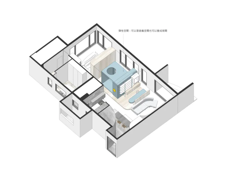 搭个盒子，书房、卧室、储藏间、游戏室通通实现，这设计太绝了！