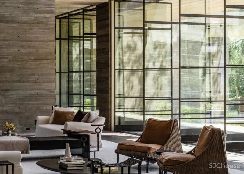 Scott Mitchell Studio-裸露混凝土超级豪宅设计•奢华与克制的完美平衡!