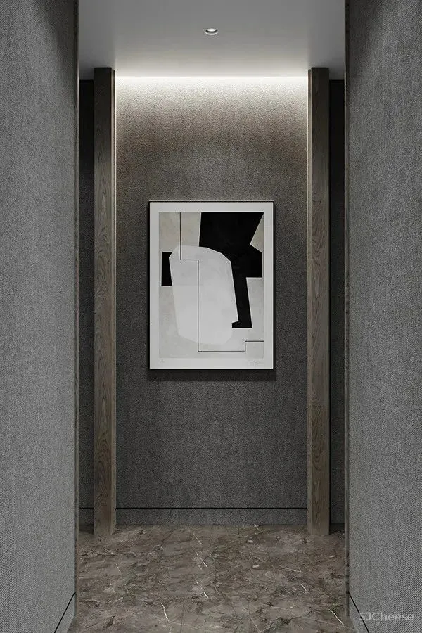 180㎡撞色高级灰住宅，质感十足!