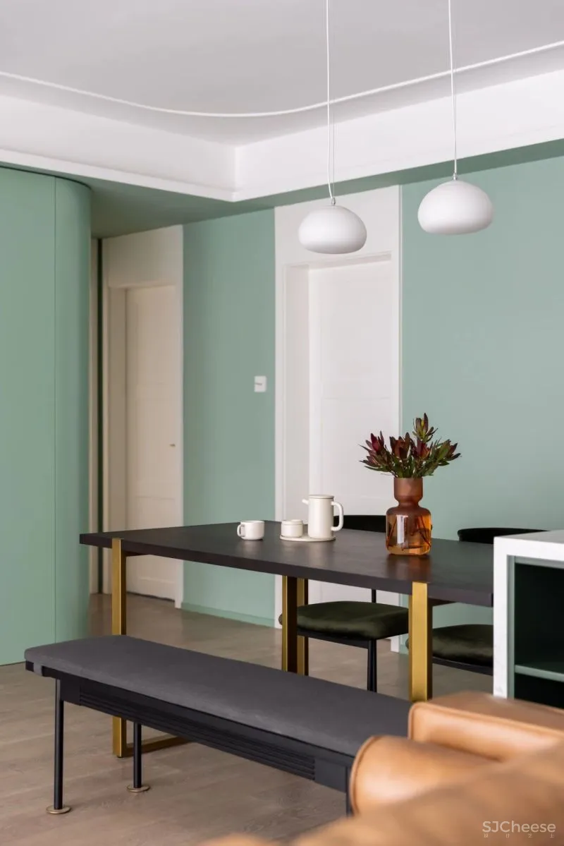 现代轻复古风,浪漫自然的家居感 花漾美作