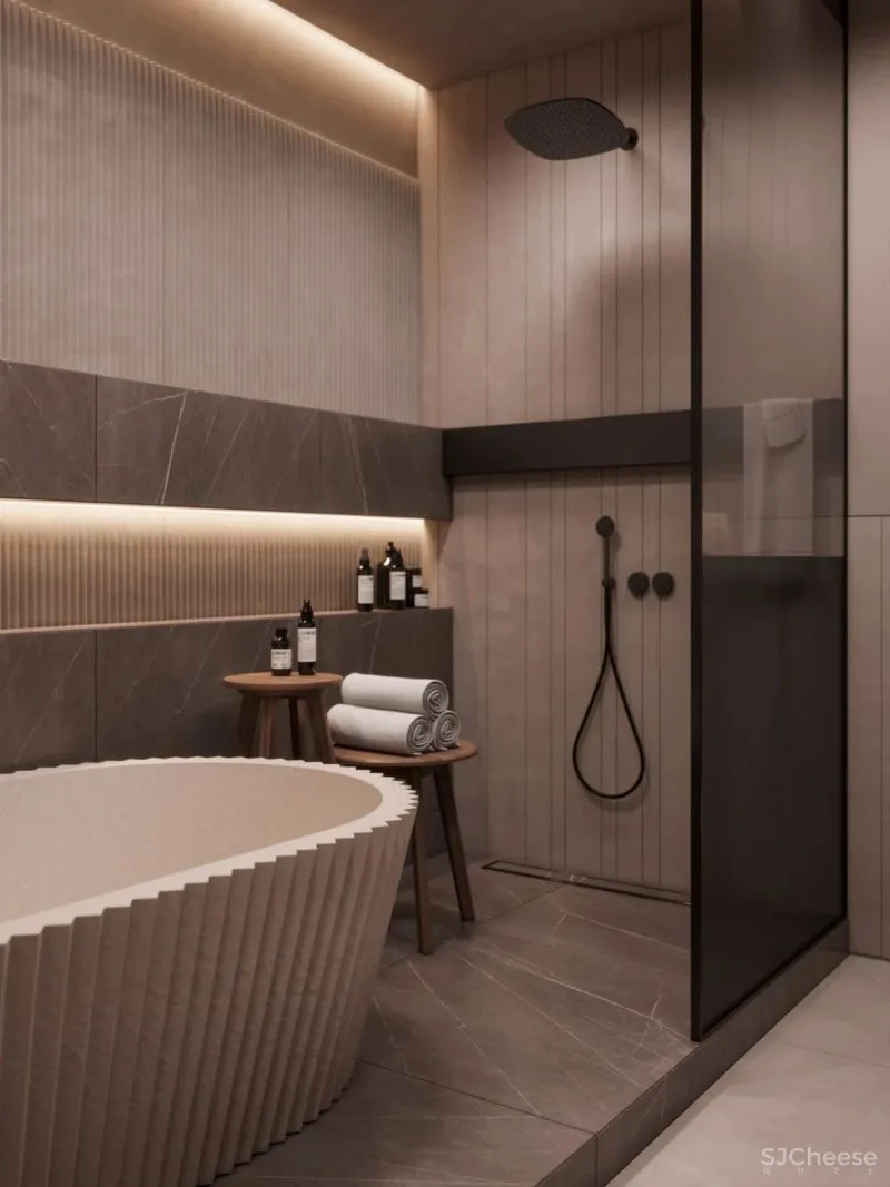 Muka Design 280㎡精致大平层,奢华不失温暖