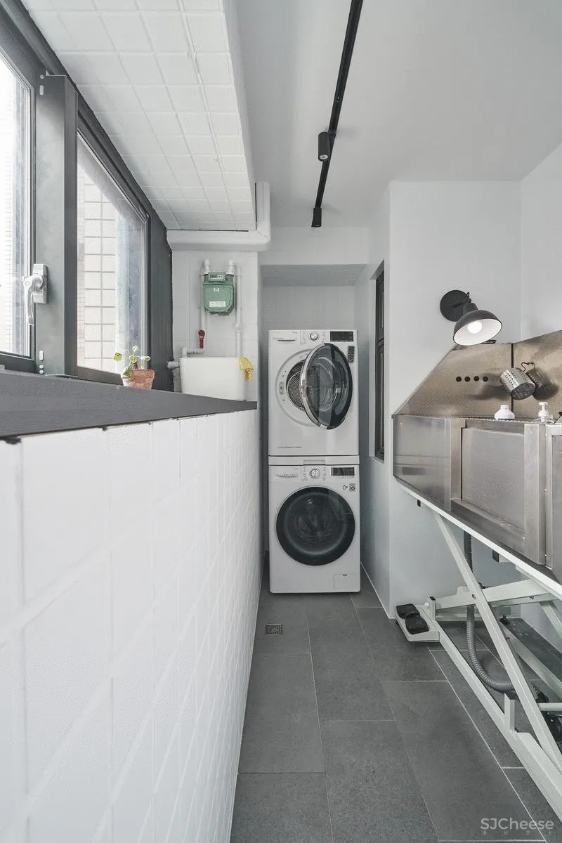 她买下低层高90㎡老房,74w造出极致纯净白色家,独自和收养的狗狗同住!