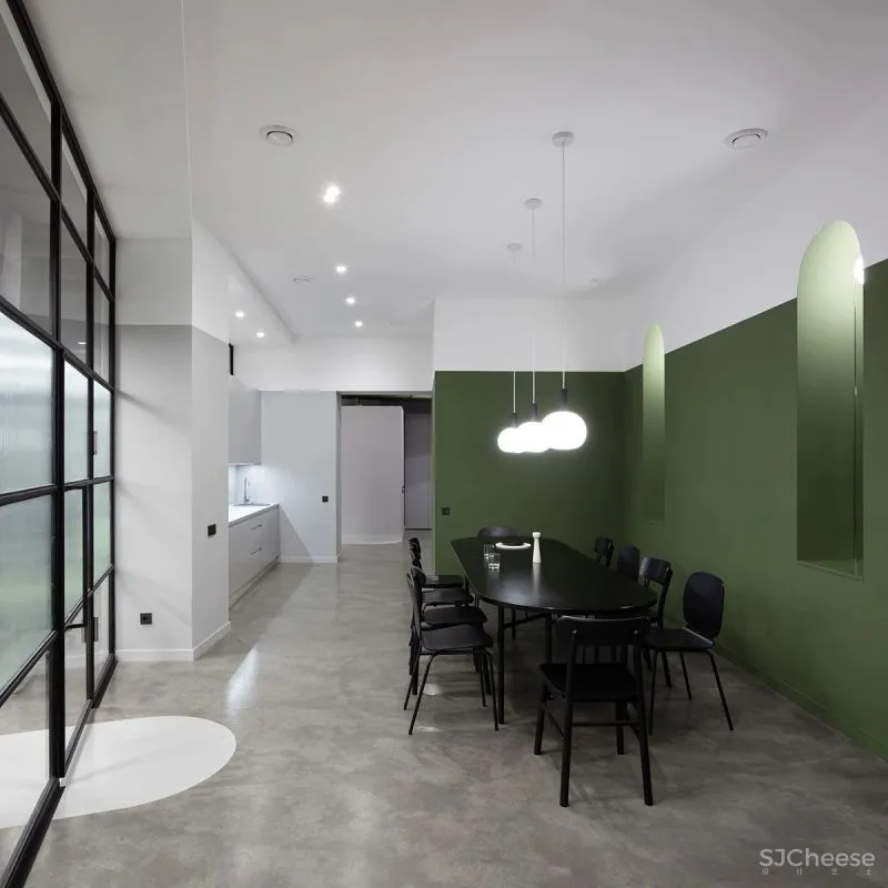 Lenz Architects 159㎡ 粉色餐厅设计