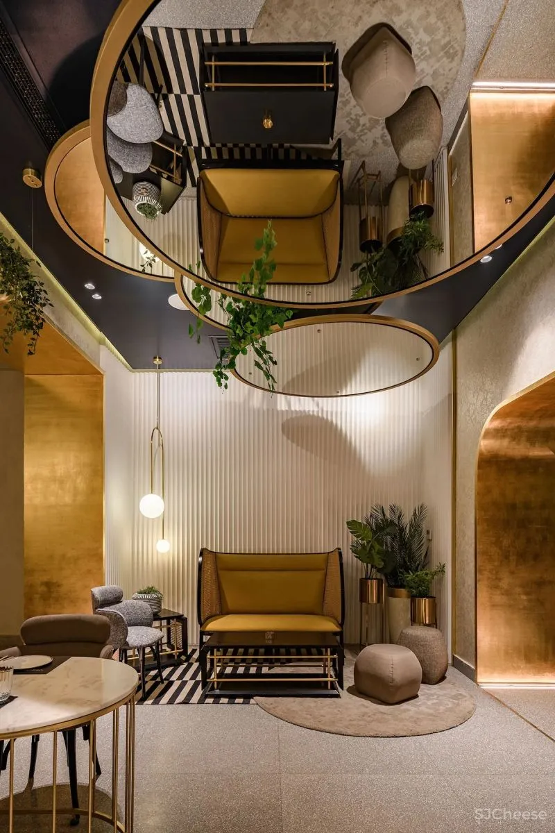 Alchemy新作 古铜色餐厅设计