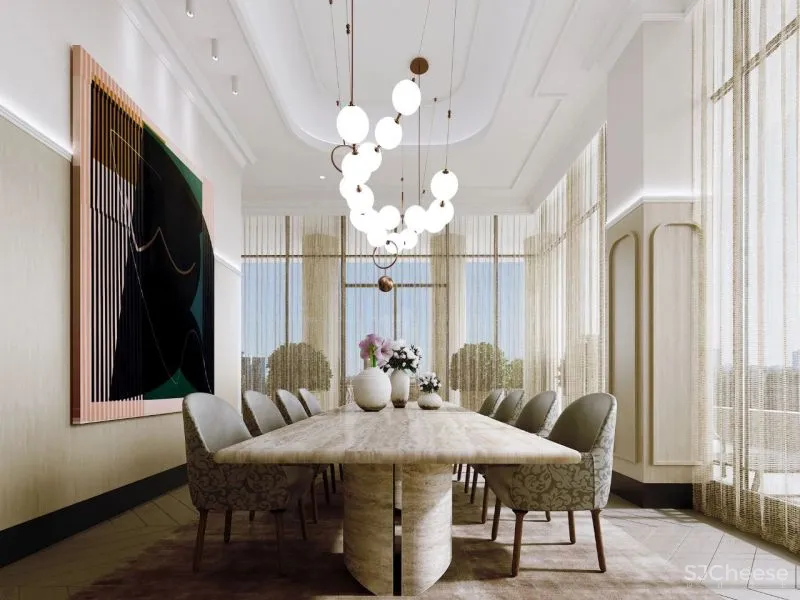 顶级公寓这样设计才气派！简约但不简单~