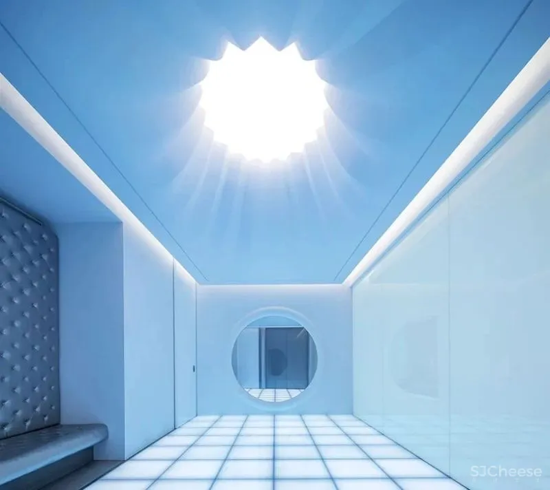 涌进空间里的光设计