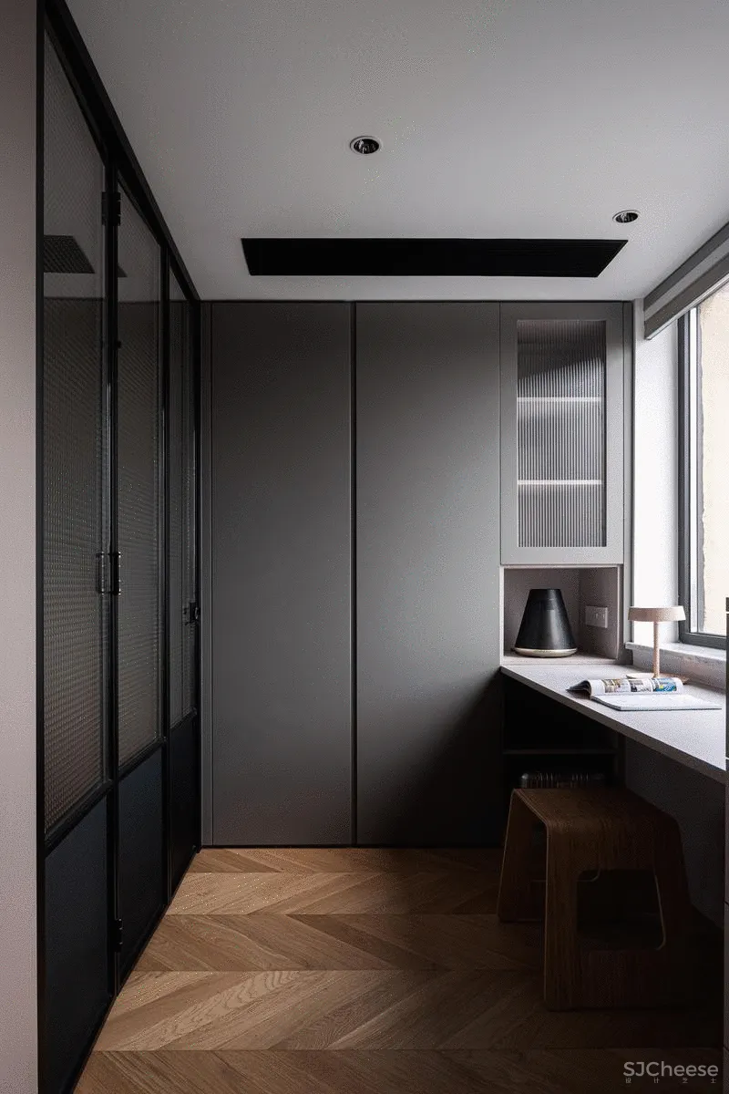 117㎡普通户型“重生”,4米大岛台、投影、收纳...美到认不出!