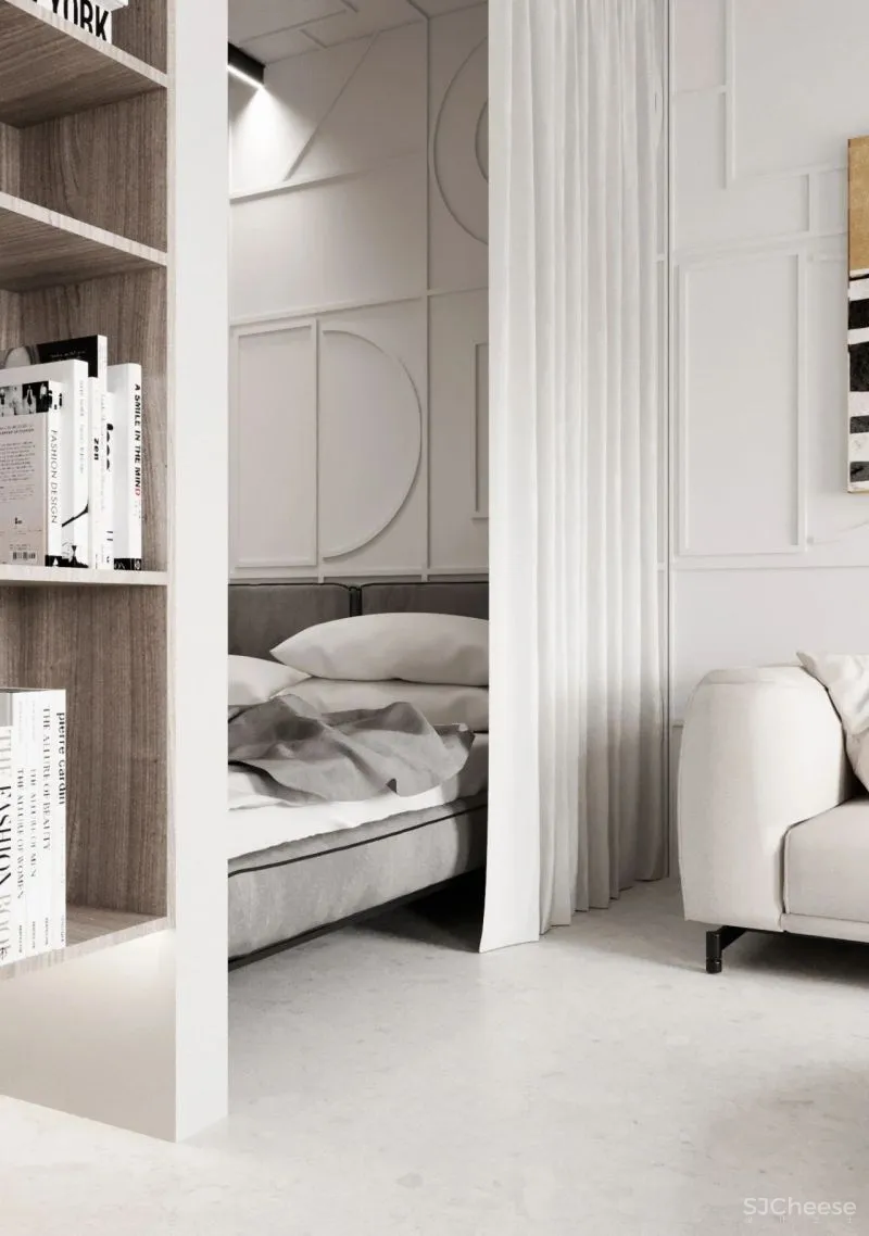 42㎡小户型,一个人住超舒服!