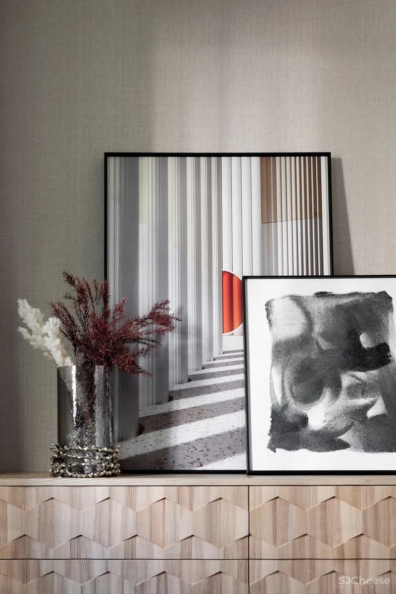 其境设计:凸显空间的自然美学,暖色调下的简洁随性!