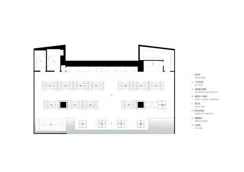 远离以展示为导向的零售：J1M5精品店，中国青岛