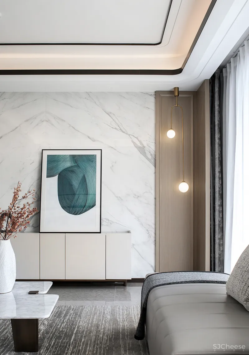 王五平:280㎡凌江跃墅,顶层艺术!