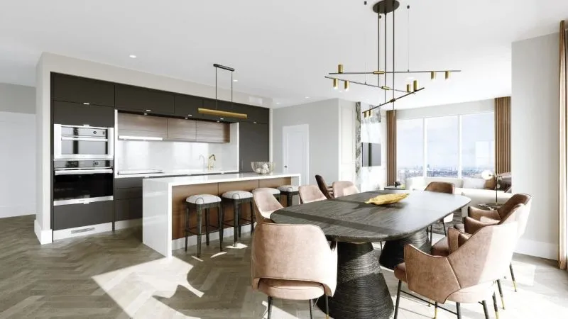 顶级公寓这样设计才气派！简约但不简单~