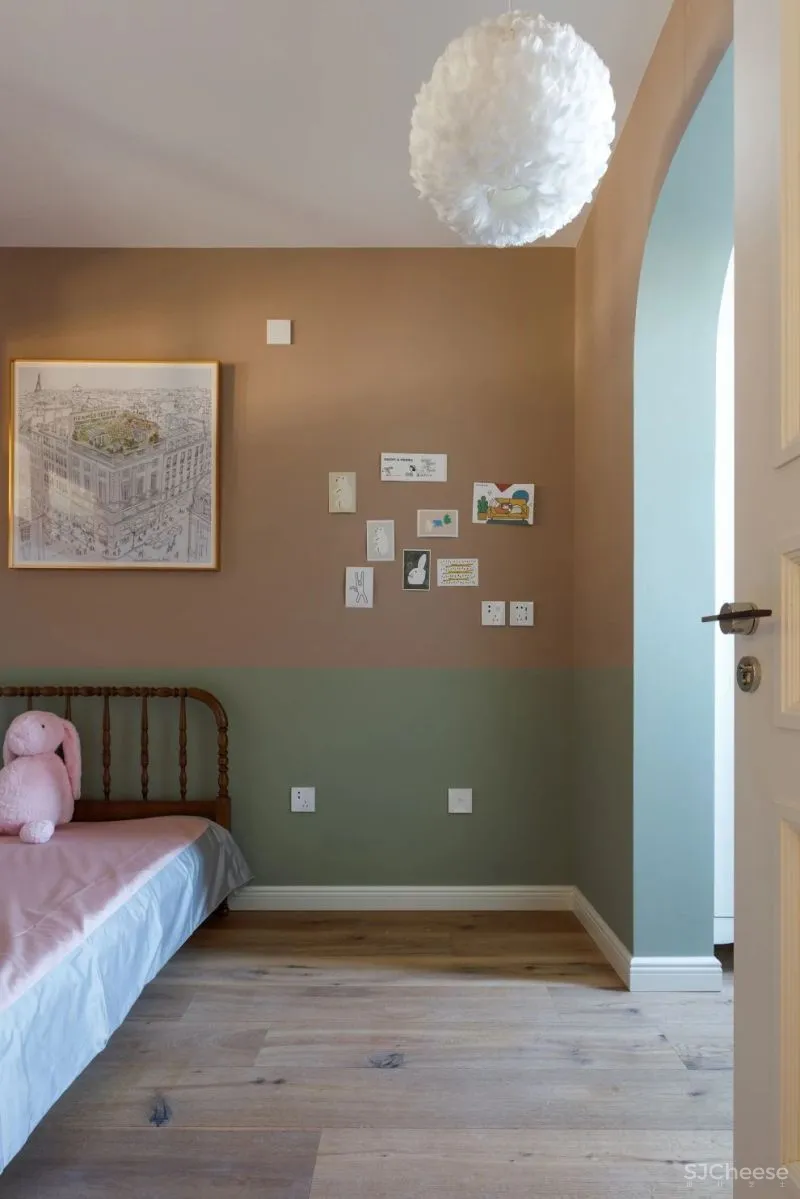 强烈安利超美中古风!83㎡两室改三室,安放三代五口人,收纳真心强大!