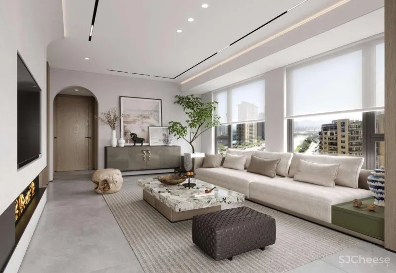 张磊 《合翊为家》，融合情感，简韵空间