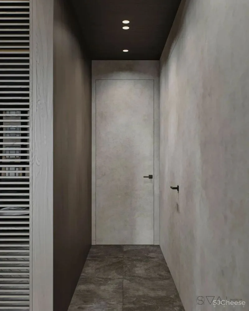 90㎡黑色沉稳，豪宅范儿十足