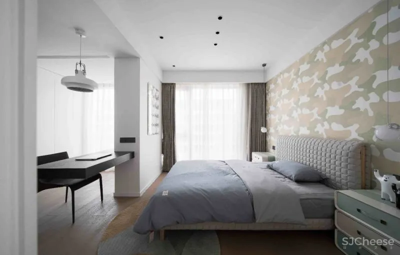 两户改一户,构造简致生活大平层︱辰佑设计