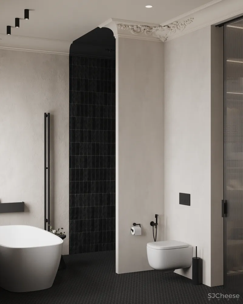 优雅大平层,轻奢有度的欧式风情!