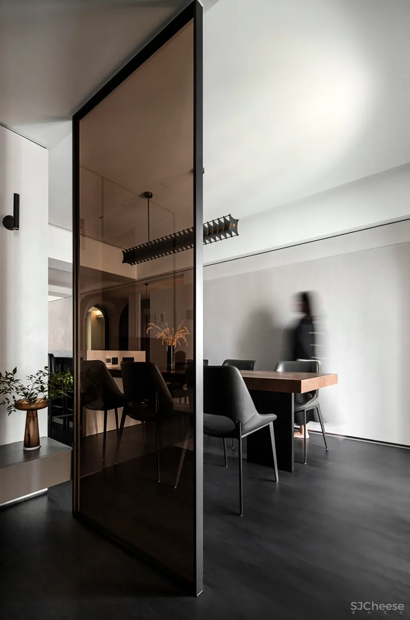 206㎡简约大平层,打破常规、简单纯粹!