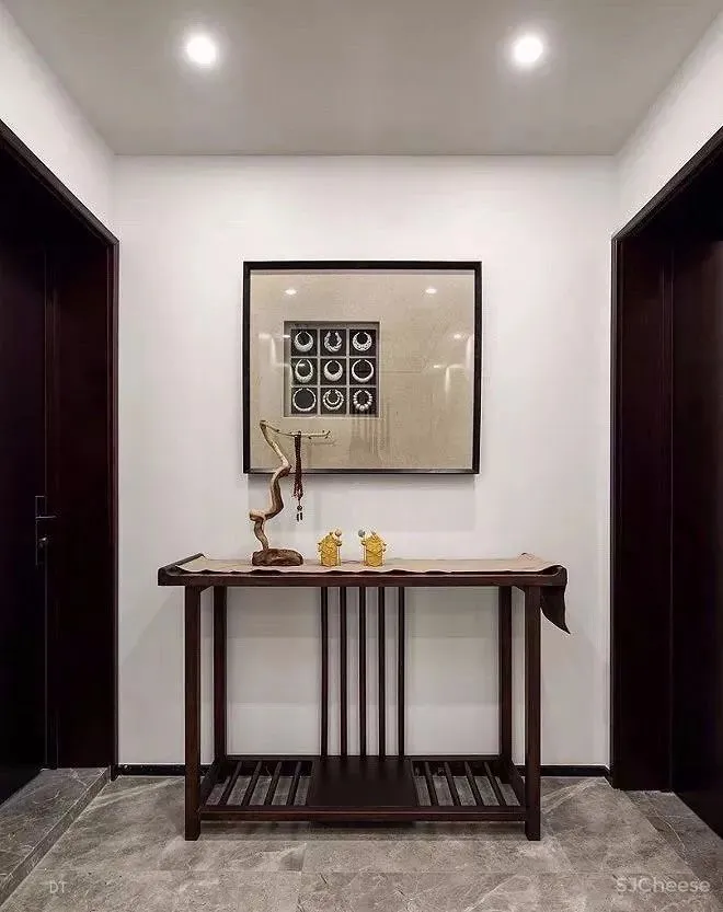 新中式玄关设计,方寸之间自成天地!