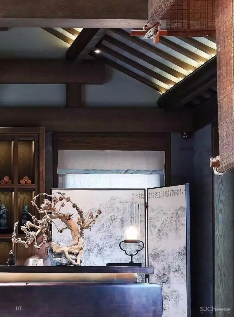 新中式玄关设计,方寸之间自成天地!