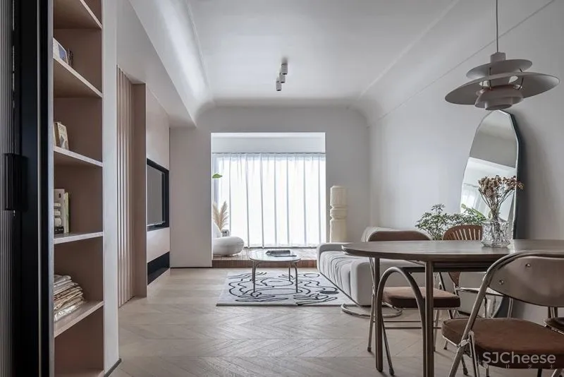 整屋粉色？这个76㎡够大胆！