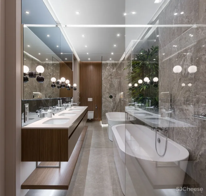 将并不算宽敞的公共区域塞的满满当当,没想到还如此好看!