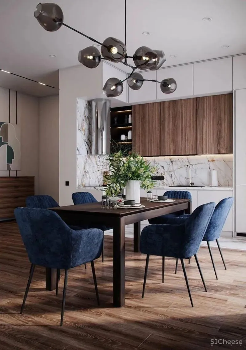 Alexander Bocharov 154m²雅致格调，领略不一样的轻奢质感