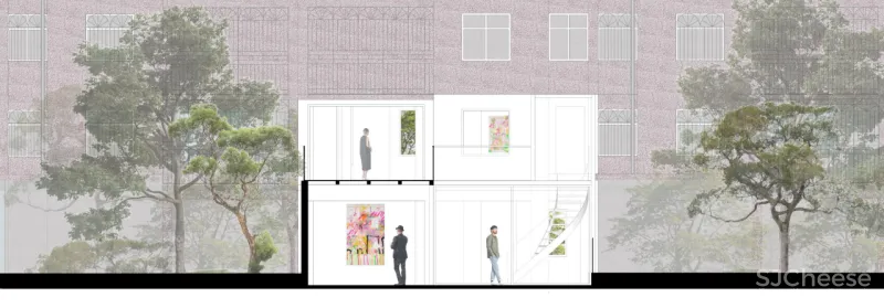 老宅变身极简白画廊，以空间与光探索艺术之雅