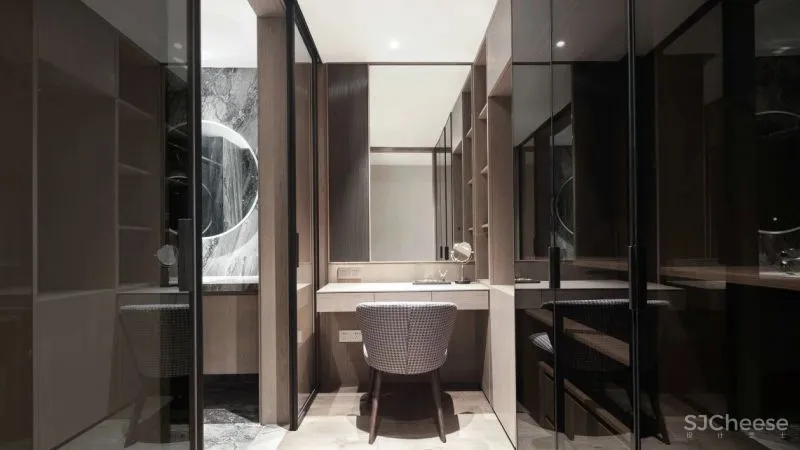 180㎡简约大平层，温和质感的湖畔住宅 南筑设计