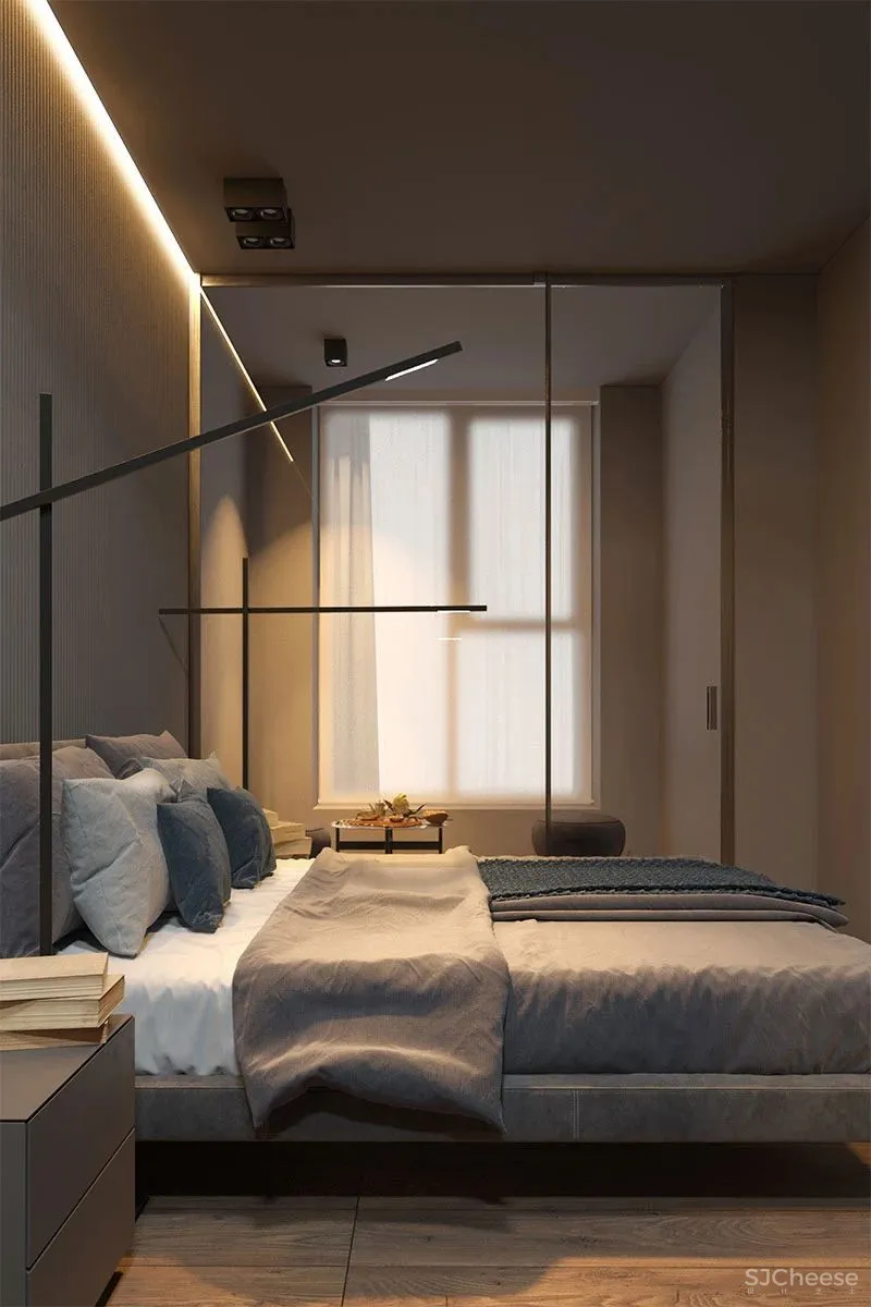 161㎡现代优雅,暗黑魅力