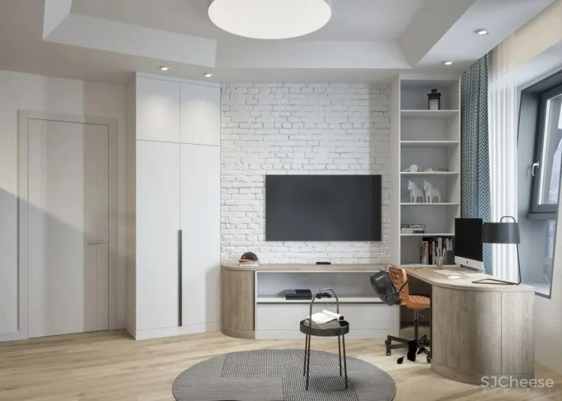 紧凑户型的现代美学