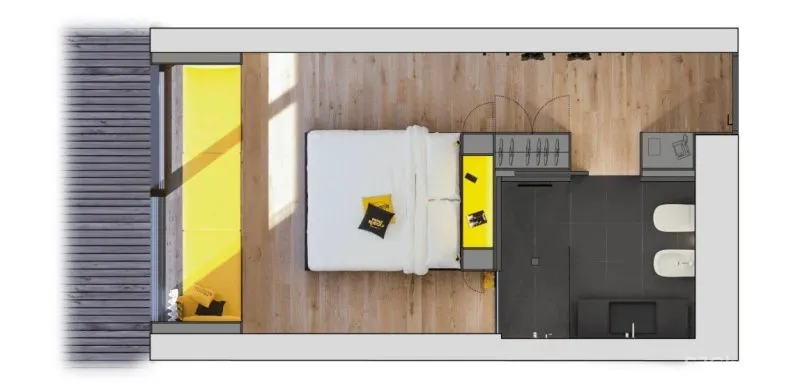 在乡下建一栋精品酒店,屋顶和农田皆有乐趣,一晚还不到千元