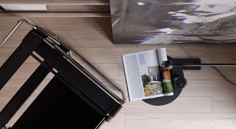 蓝灰色轻工业风，鲜活又沉稳！