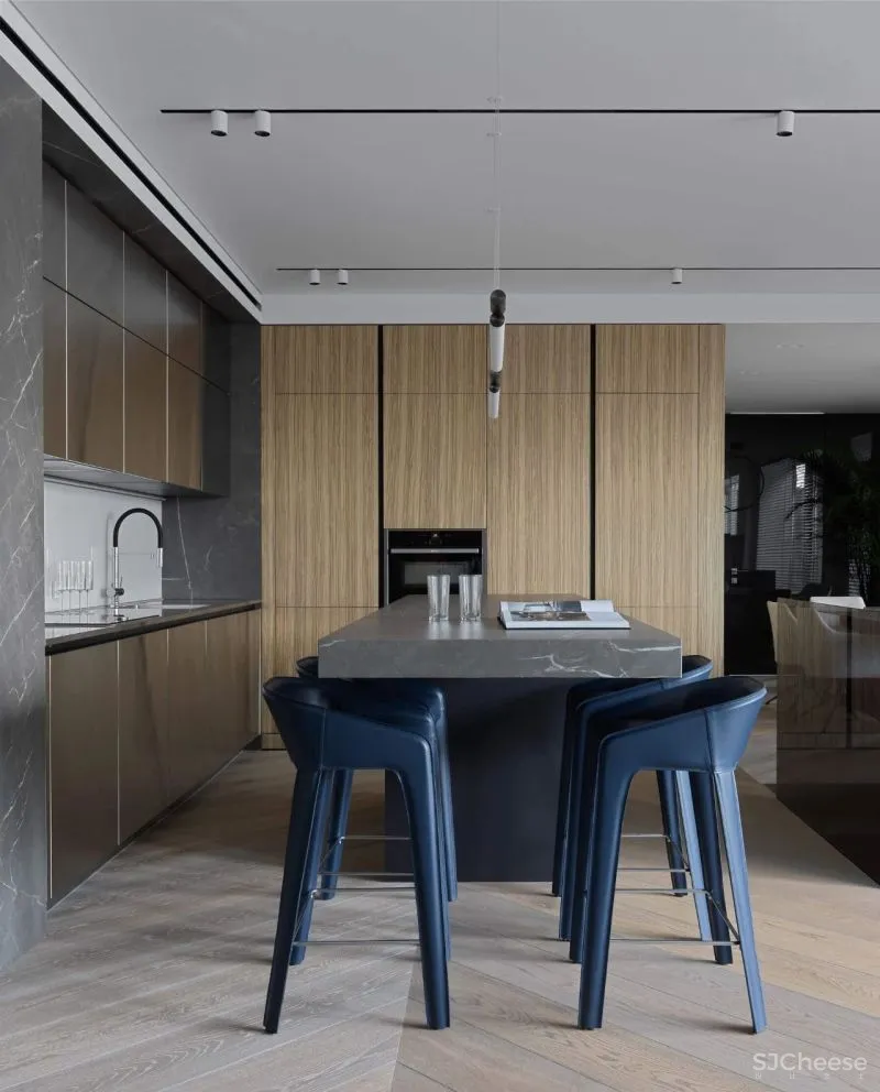 天使帝国 由YODEZEEN建筑师设计的莫斯科公寓新项目中的“天体美学”