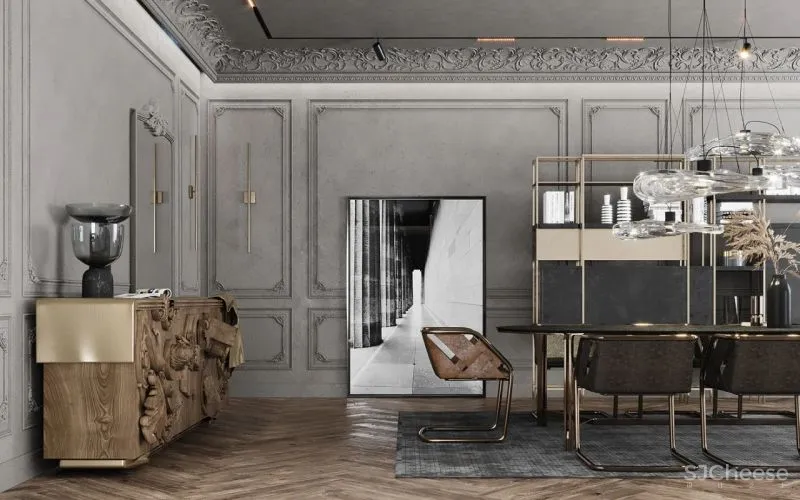 法式现代豪宅，无可挑剔的工艺！